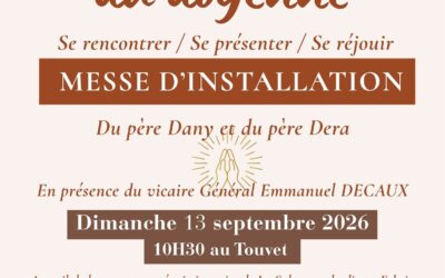 Fête de rentrée du doyenné et messe d’installation du père Dany et du père Dera