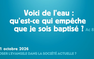 Congrès Mission 2026 à Lyon – 9, 10 et 11 octobre 2026